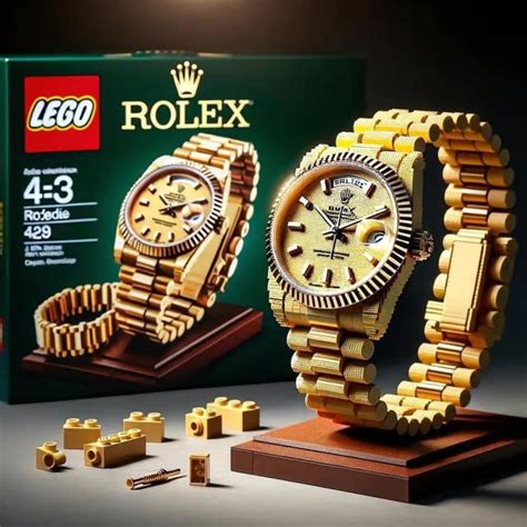 lego orologio rolex|rolex lego sets.